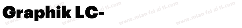 Graphik LC字体转换